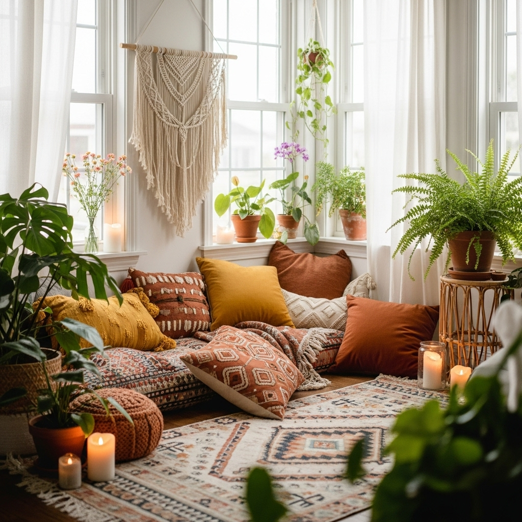 Magia boho w twoim domu: dodatki, które odmienią przestrzeń